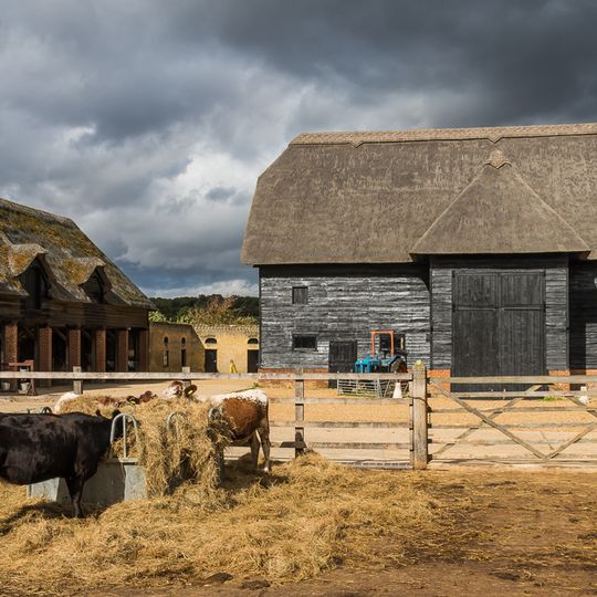 Cart Shed, 10 Yards North West Of Great Barn At Park Farm, At Wimpole Park