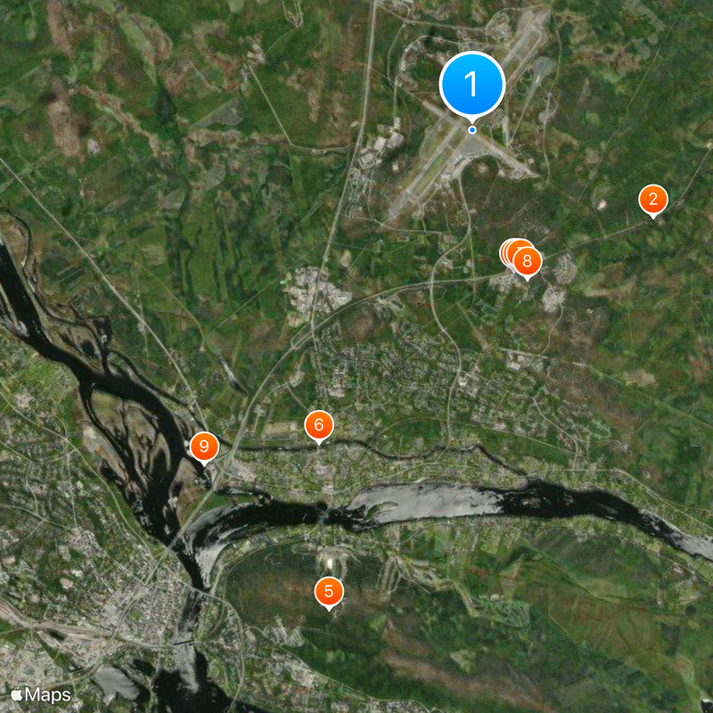 Rovaniemi Airport Map