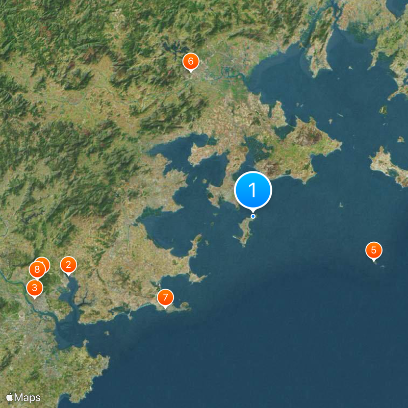 Heavenly Empress Palace-Meizhou Ancestral Temple Mapa