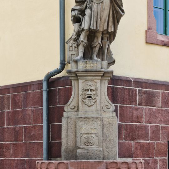 Saint Florian statue in Nowa Ruda