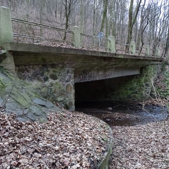 Bridge of road III/2428 over the Máslovický potok