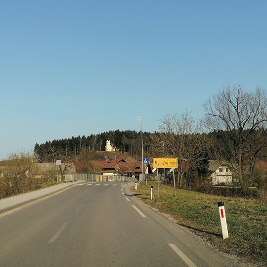 Cerkev sv. Antona Puščavnika, Meniška vas