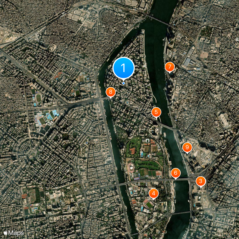 Faculty of Fine Arts, Helwan University Map