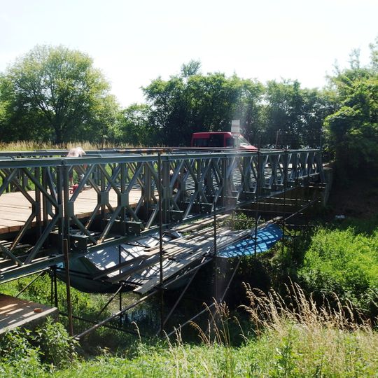 Most přes Rusavu u Svárovského rybníka