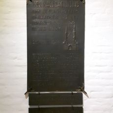 Gedenkplaat Petrus Canisiuskerk