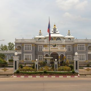 Präsidentenpalast in Vientiane