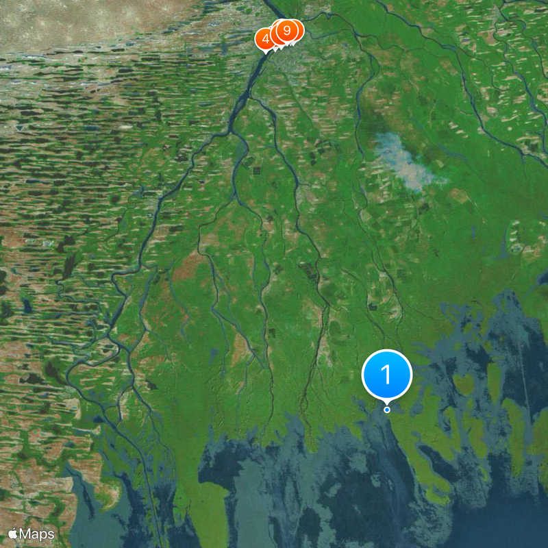 Astrakhan Nature Reserve Map