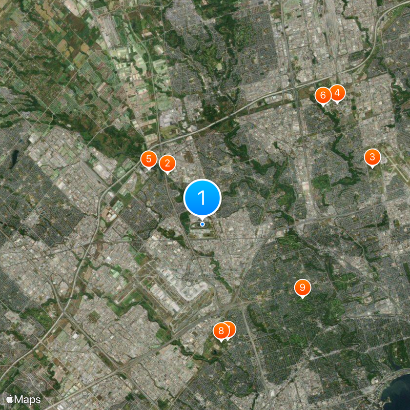 Woodbine Racetrack Map