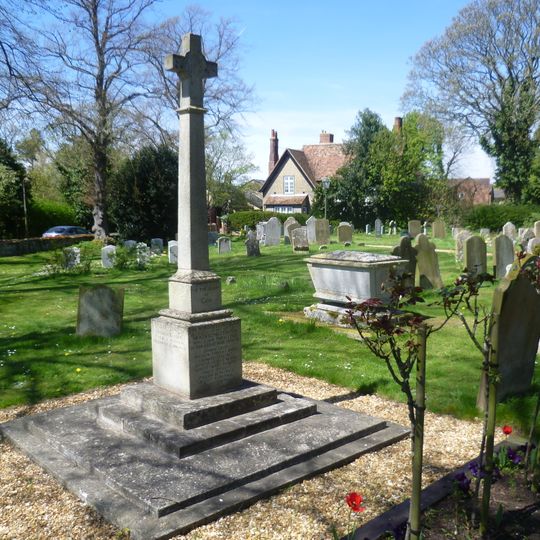 War Memorial in All Saints Churchyard