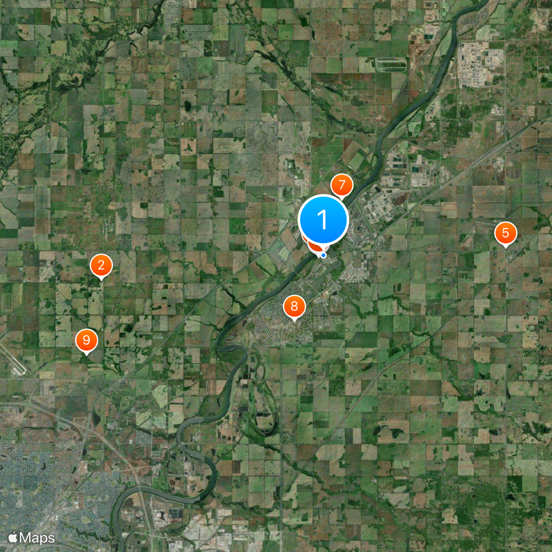 Fort Saskatchewan Map