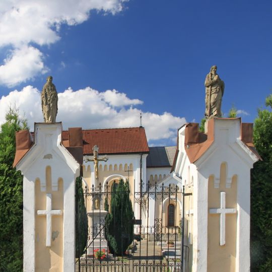 Statue of Saint Matthias in Kostelec