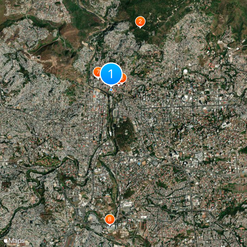 National Congress of Honduras Map