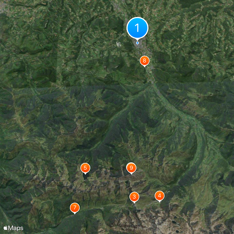 Bagnères-de-Bigorre Mapa