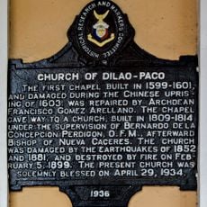 Church of Dilao–Paco historical marker