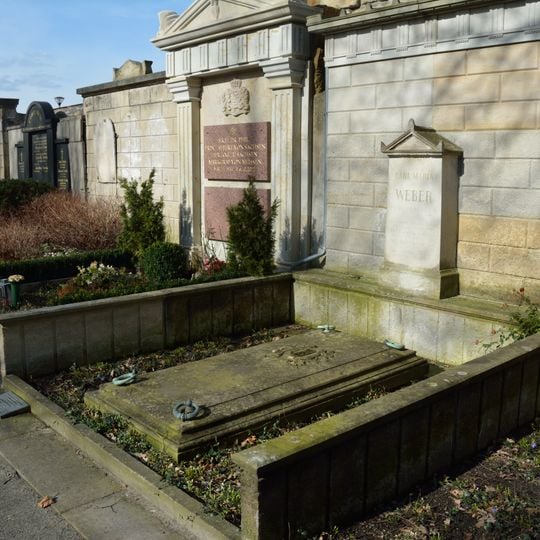 Grave of family von Weber
