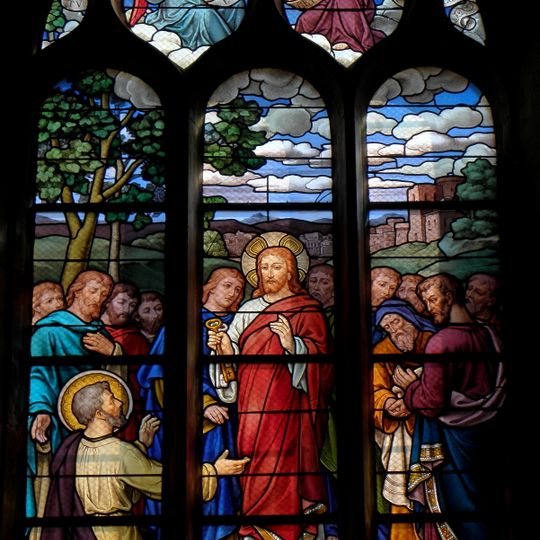 Vitraux de l'église Saint-Pierre de Coësmes