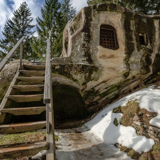 Daniil Sihastrul's hermit house