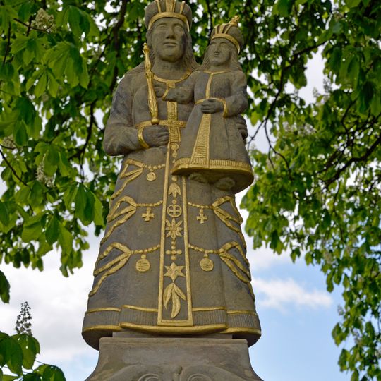 Statue of Virgin Mary of Bozkov in Horská Kamenice