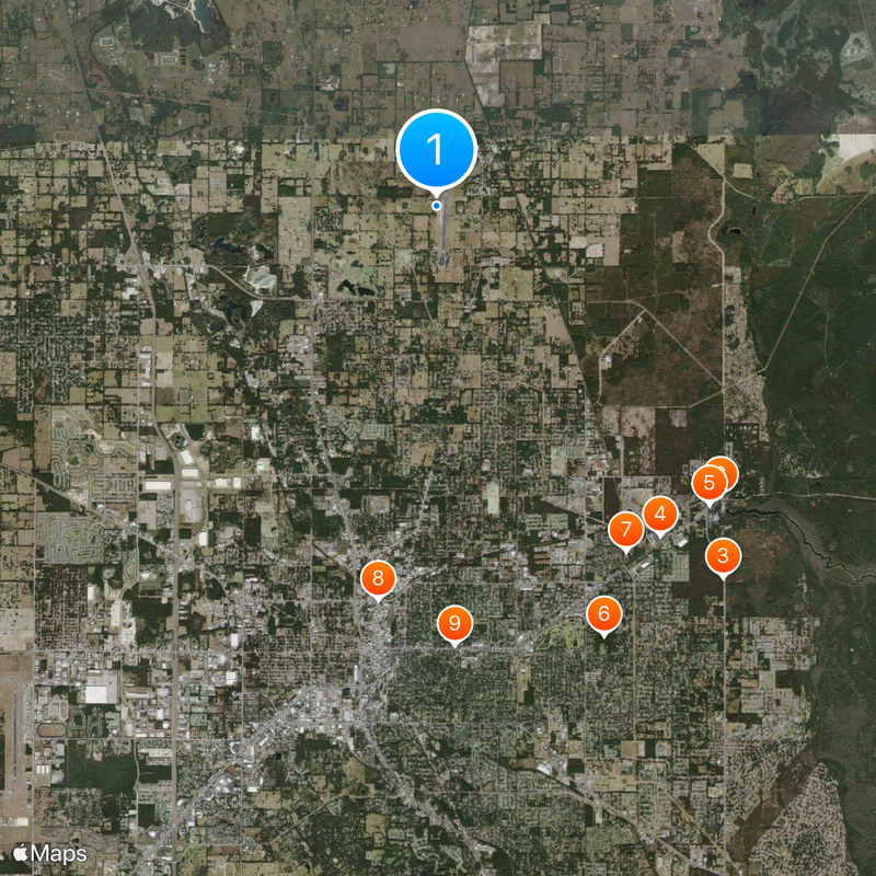 Jumbolair Airport Map