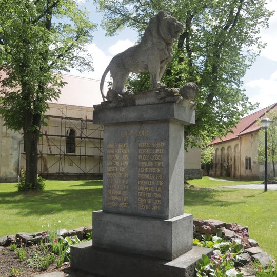 Památník obětem 1. sv. války v Žumberku