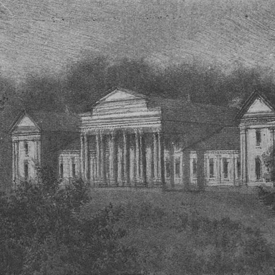 Tyszkiewicz Palace in Lahojsk