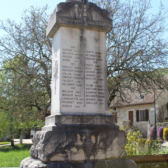 War memorial of Cressin-Rochefort