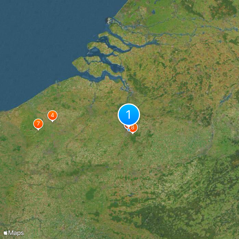 Flemish Community Map