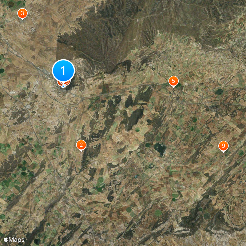 Chinchilla de Montearagón Map