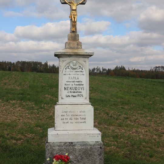 Bílý kříž u Krokočína