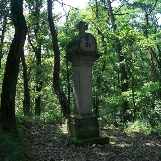 Boží muka na křížové cestě Rokycany - 11. zastavení