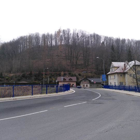 Nový most silnice II/453 přes Bělou v Bukovicích