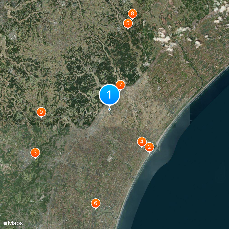 Josai International University Map