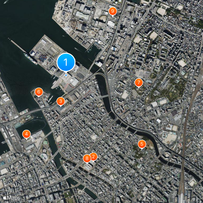 Marine Messe Fukuoka Map