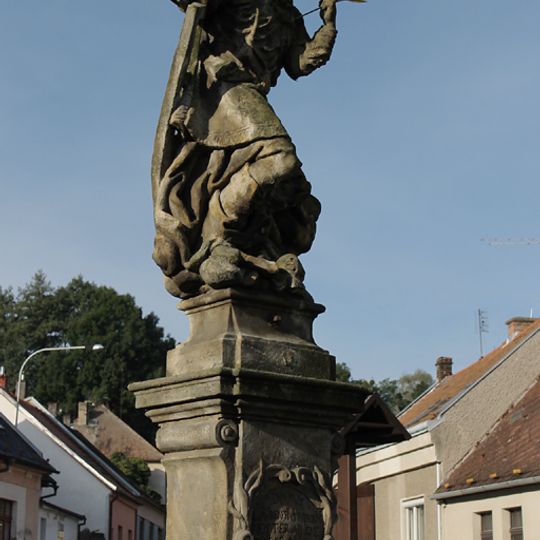 Statue of Saint Lawrence in Heřmanův Městec