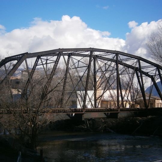 Ogden Pegram Truss Railroad Bridge