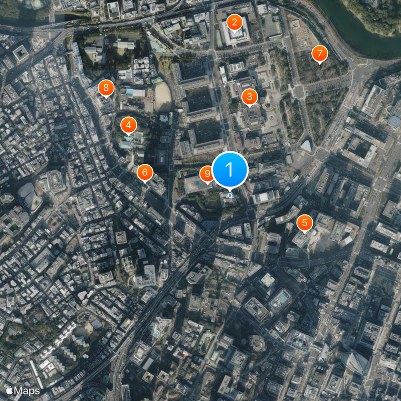 Prime Minister's Residential Area Kaart