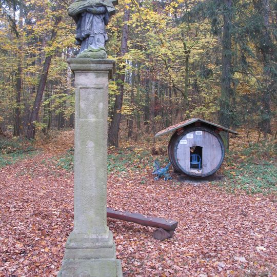 Socha svatého Jana Nepomuckého u Šťáhlav