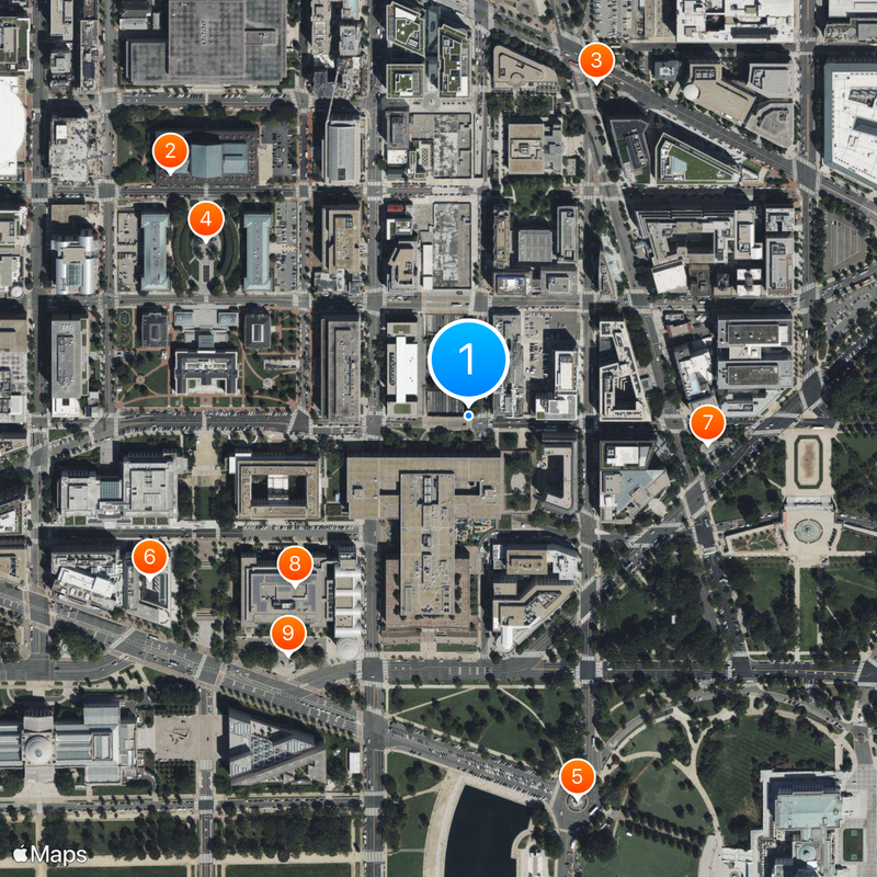 Brigadier General Albert Pike Kaart