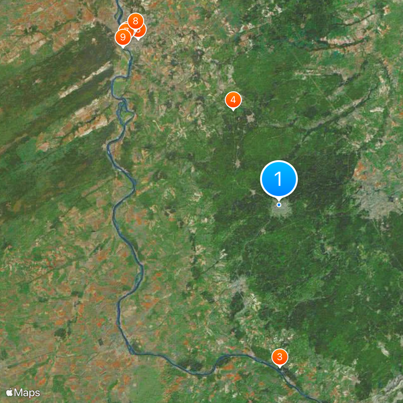 Tayga Map