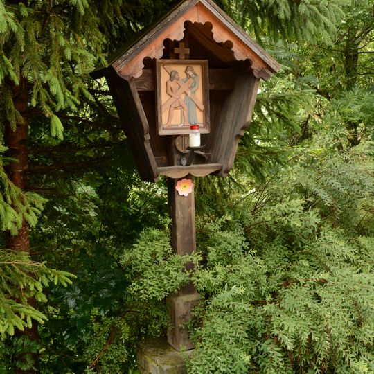 Bildstock am Kreuzweg zur Kapelle am Klaunzerberg, 2. Station