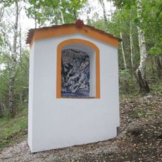 Kaplička na křížové cestě u Stříbra - 9. zastavení