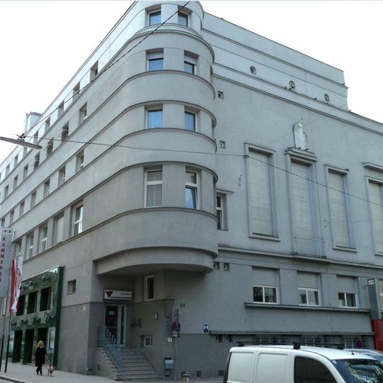 SPÖ-Zentrale und AK-Säle, ehem. Hotel International