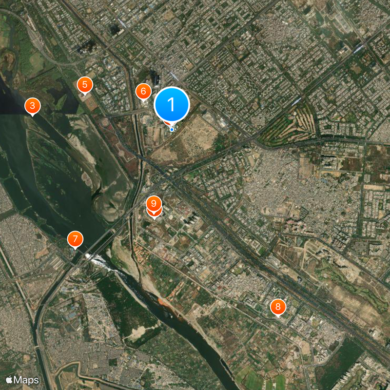 Worlds of Wonder Water Park Mapa