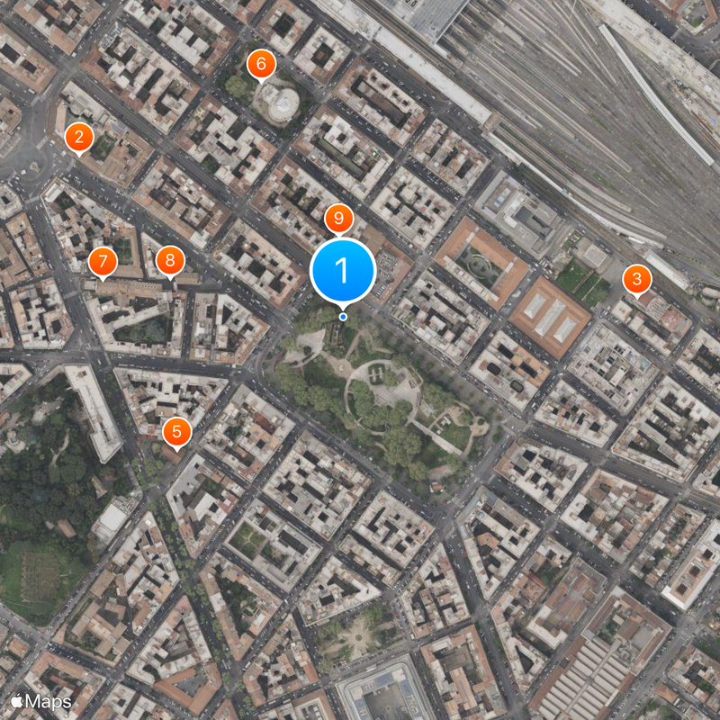 Porta Alchemica Mappa