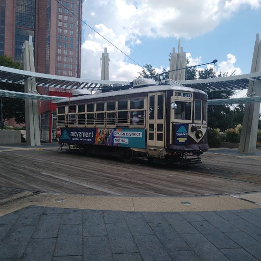 McKinney Avenue Trolley Uptown Station