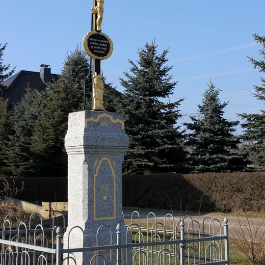 Betkreuz in Crostwitz, nahe Lindenstraße 13