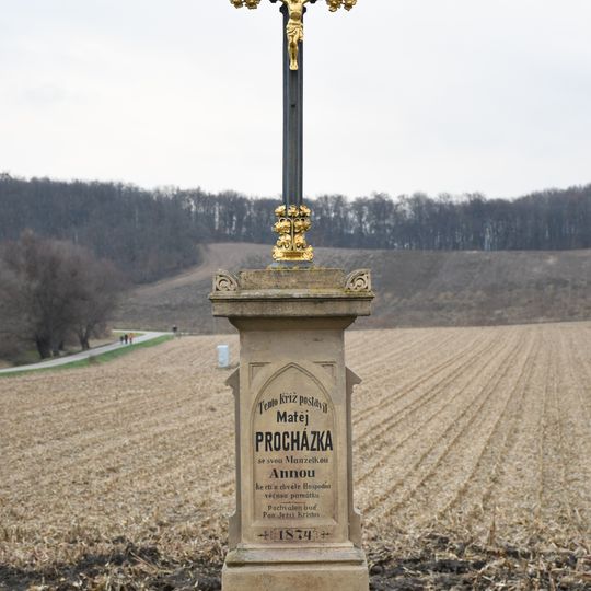 Wayside cross in Brno-Žebětín