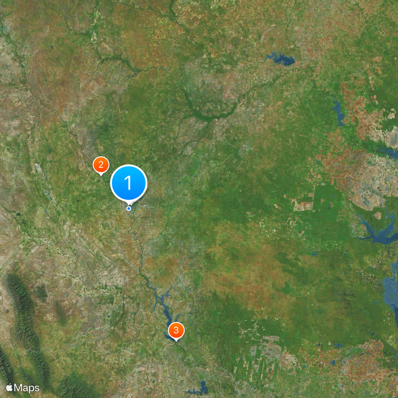 Zona de Tolerancia Map