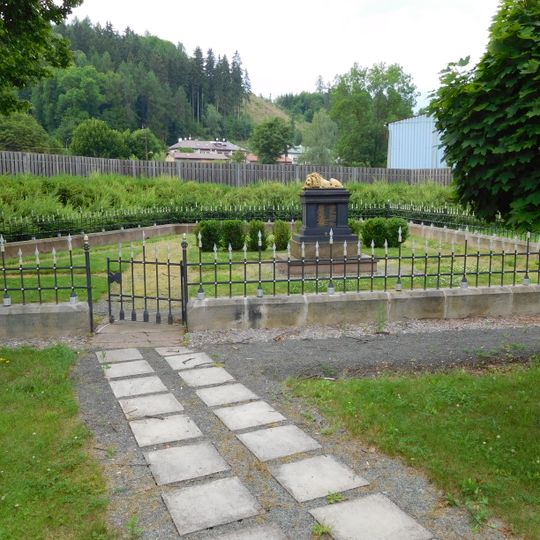 Military cemetery from 1866 war
