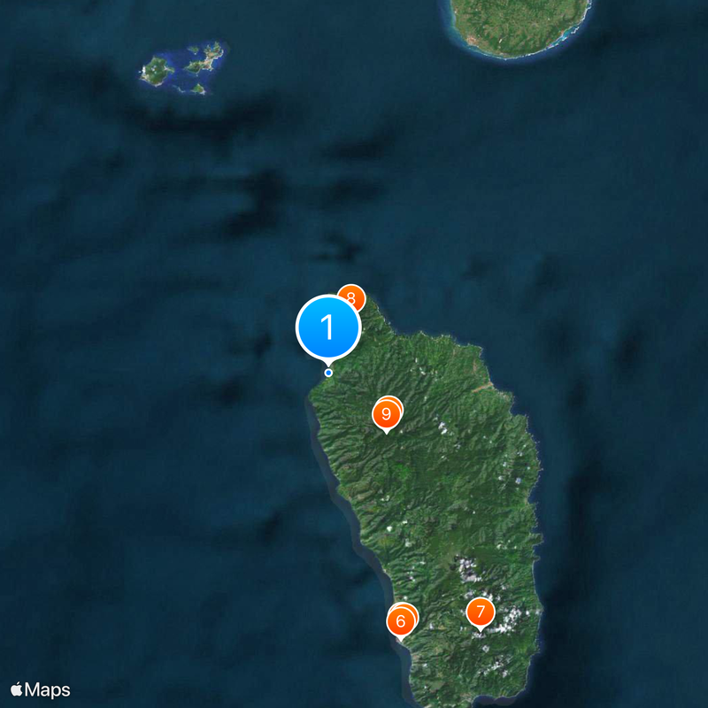 Ross University School of Medicine Map